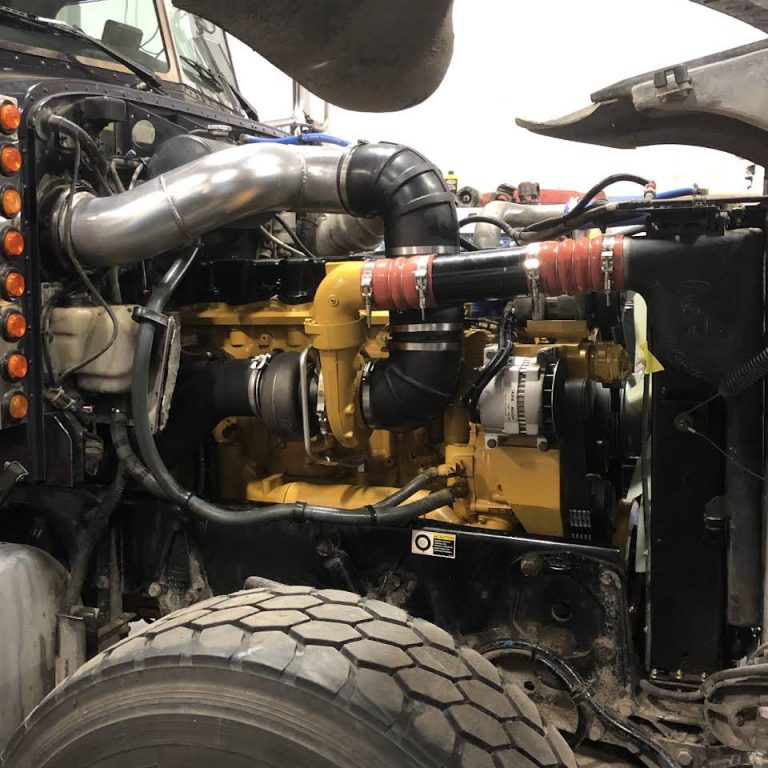 Disturbed Diesel Perf side view of engine